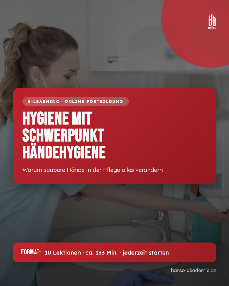 Hygiene mit Schwerpunkt Händehygiene